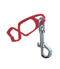 Clip pour gant de travail Rouge Portwest (Qté 40 pièces)