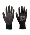 Gant enduit pu sans latex - carton complet (144) de travail Noir Portwest