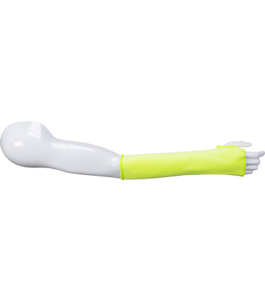 Manchette anti-coupure d 35cm de travail Jaune Portwest (Qté 1 seule manchette)