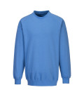 Sweat shirt anti statique esd de travail Bleu Hamilton Portwest