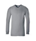 T-shirt thermique manches longues de travail Gris Portwest
