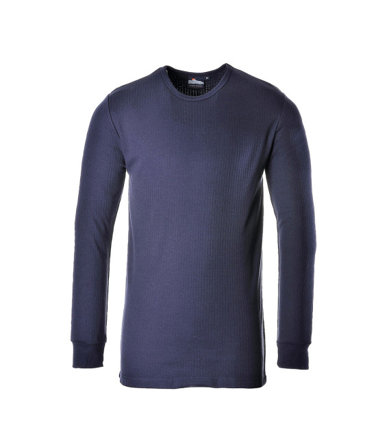 T-shirt thermique manches longues de travail Bleu Portwest