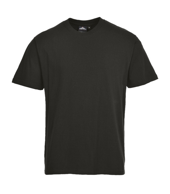 T-shirt premium turin de travail Noir Portwest