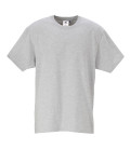 T-shirt premium turin de travail Gris Chiné Portwest