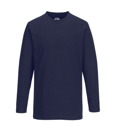 T-Shirt de travail Manches longues Bleu Portwest