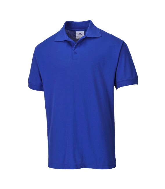 Polo naples de travail Bleu Portwest