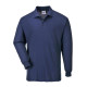 Polo manches longues de travail Bleu Portwest