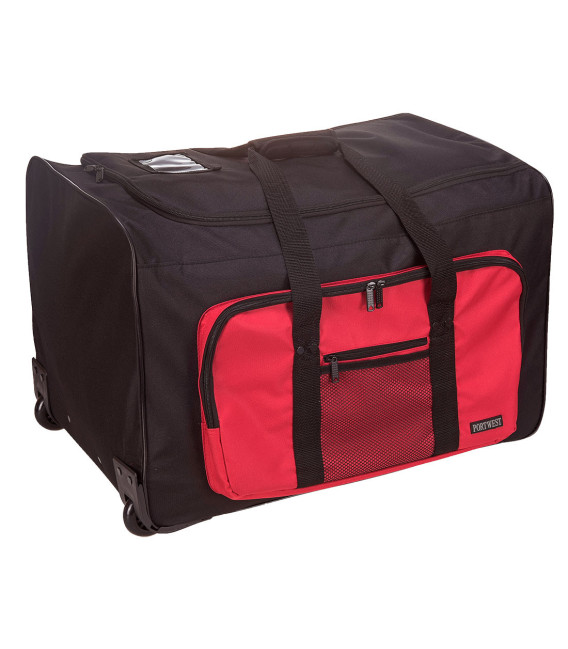 Sac à roulettes multipoches de travail Noir Portwest