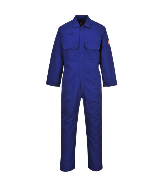 Combinaison bizweld retardateur de flammes de travail Bleu Portwest