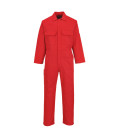 Combinaison bizweld retardateur de flammes de travail Rouge Portwest