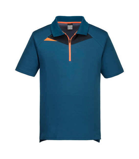 Polo dx4 de travail Bleu Metro Portwest