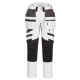 Pantalon dx4 poches flottantes démontables de travail Blanc/Gris Portwest