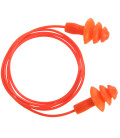 Bouchon d'oreille tpr avec cordon réutilisable de travail Orange Portwest (qté 50)