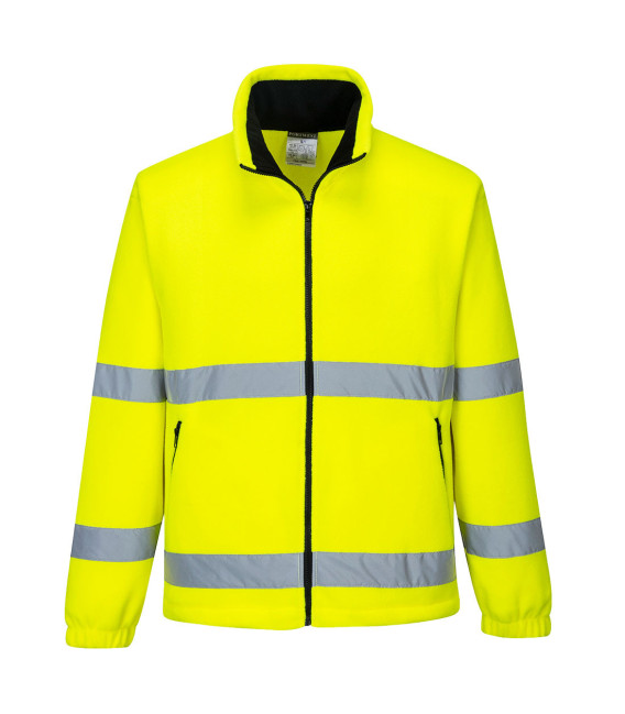 Polaire hi-vis essential de travail Jaune Portwest