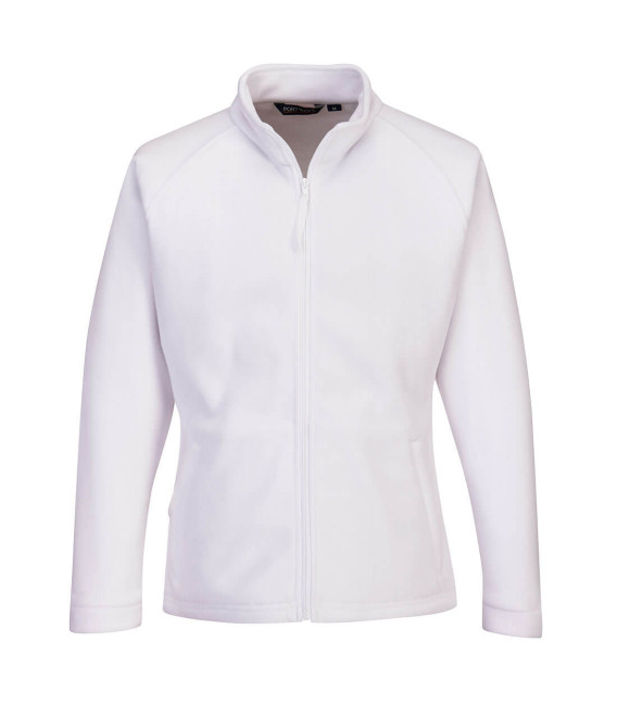 Polaire aran femme de travail Blanc Portwest