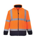 Polaire hivis bicolore de travail Orange/Bleu Portwest