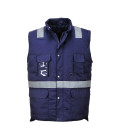 Gilet de froid iona de travail Bleu Portwest