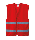 Gilet iona de travail Rouge Portwest