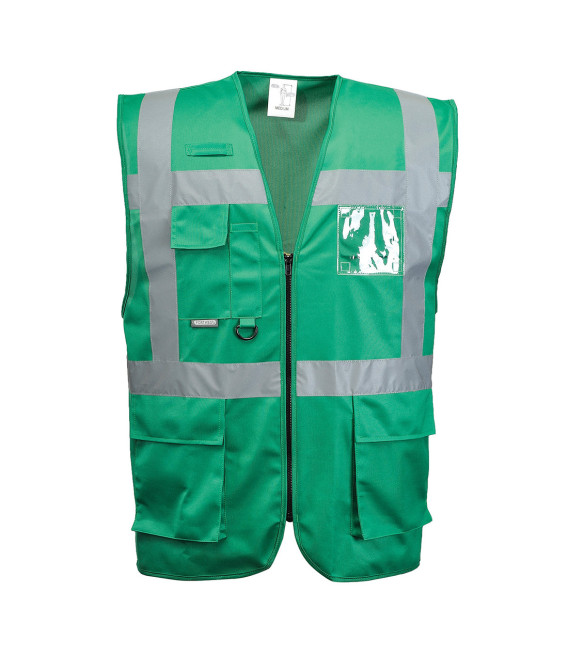 Iona gilet executive de travail Vert bouteille Portwest
