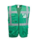 Iona gilet executive de travail Vert bouteille Portwest