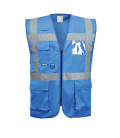 Iona gilet executive de travail Bleu Portwest