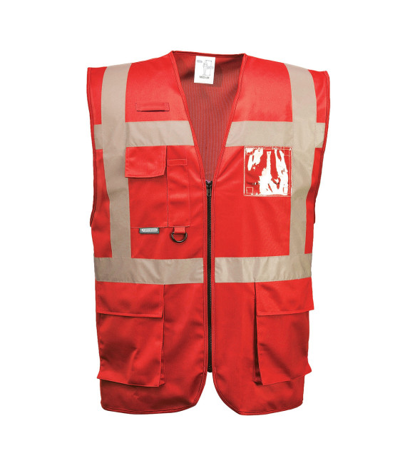 Iona gilet executive de travail Rouge Portwest