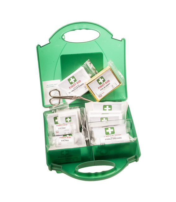 Trousse premiers secours kit 25 de travail Vert Portwest