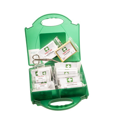 Kit secourisme en milieu de travail 25 personnes de travail Vert Portwest