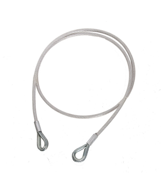 Elingue d'ancrage en cable de travail Argent Portwest