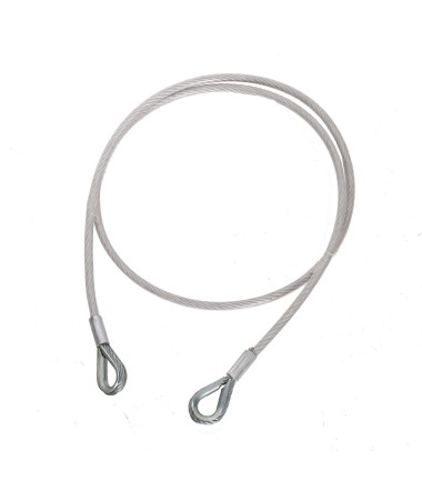 Elingue d'ancrage en cable de travail Argent Portwest