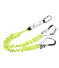 Longe élastique double avec absorbeur d'énergie de travail Jaune Portwest