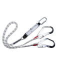 Lanière double avec absorbeur de choc de travail Blanc Portwest