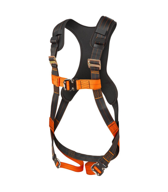 Harnais FP71 1 point d'ancrage portwest ultra de travail Noir/Orange Portwest