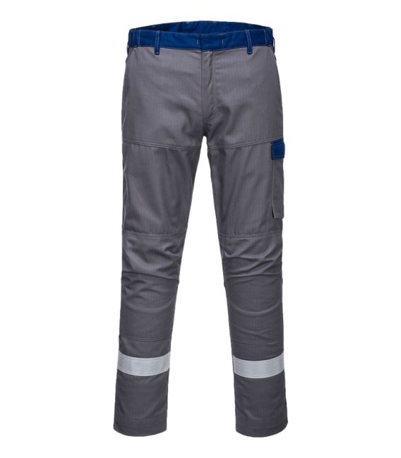 Pantalon bizflame ultra bicolore de travail Gris Portwest