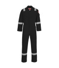 Combinaison antistatique super légère 210g de travail Noir Portwest