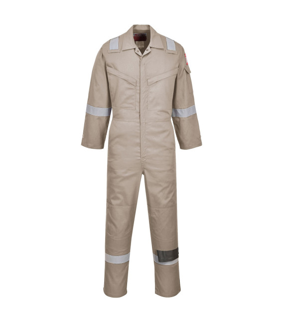 Combinaison antistatique super légère 210g de travail Kaki Portwest