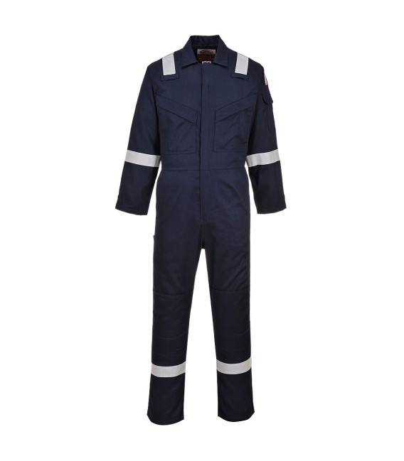 Combinaison fr legère antistatique 280g de travail Bleu Portwest