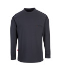 Sweat col rond antistatique fr de travail Bleu Portwest