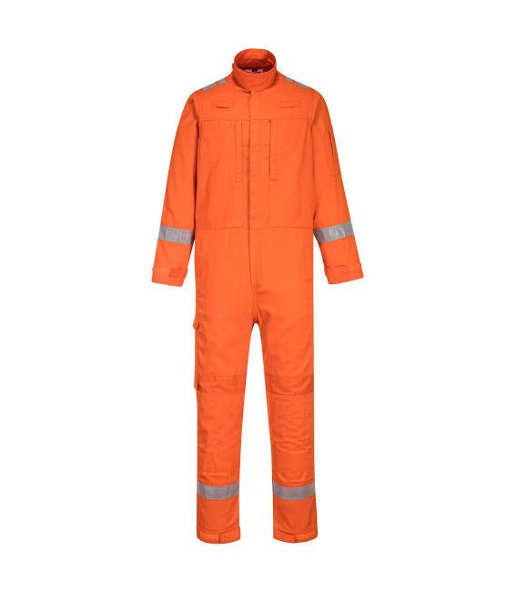 Combinaison légère bizflame plus de travail Orange Portwest