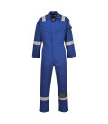 Combinaison flamme résistant et antistatique 350g de travail Bleu Portwest