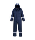 Combinaison hiver fr antistatique de travail Bleu Portwest