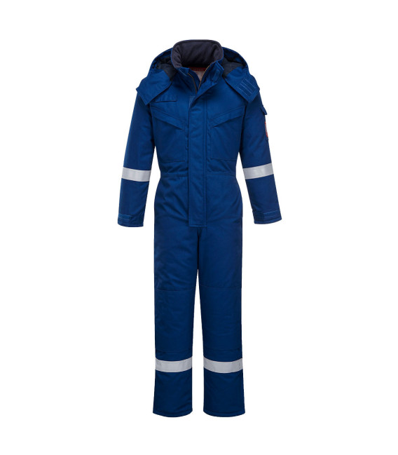 Combinaison hiver fr antistatique de travail Bleu Portwest