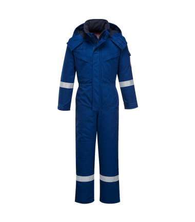 Combinaison hiver fr antistatique de travail Bleu Portwest