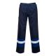 Pantalon bizflame plus de travail Bleu/Royal Portwest