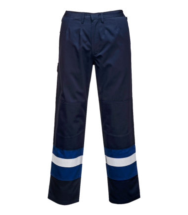 Pantalon bizflame plus de travail Bleu/Royal Portwest