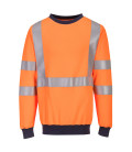 Sweat-shirt ris résistant aux flammes de travail Orange Portwest