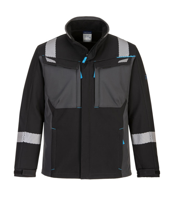 Softshell wx3 fr de travail Noir Portwest