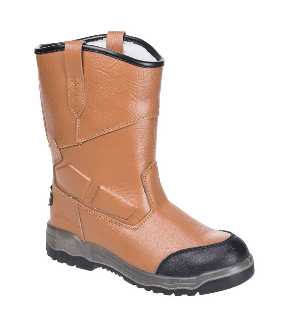 Botte rigger pro steelite fourrée s3 ci de travail Bronze Portwest
