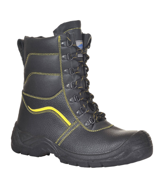 Brodequin protector fourré s3 ci src steelite de travail Noir Portwest