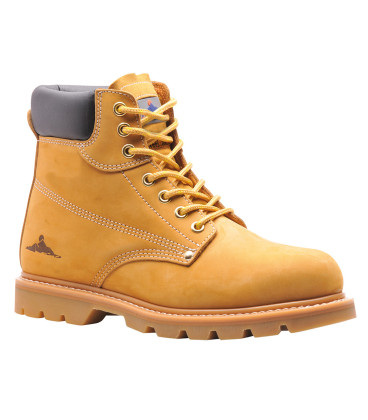 Chaussure sécurité de travail cousu flexi-welt sb hro Portwest Miel